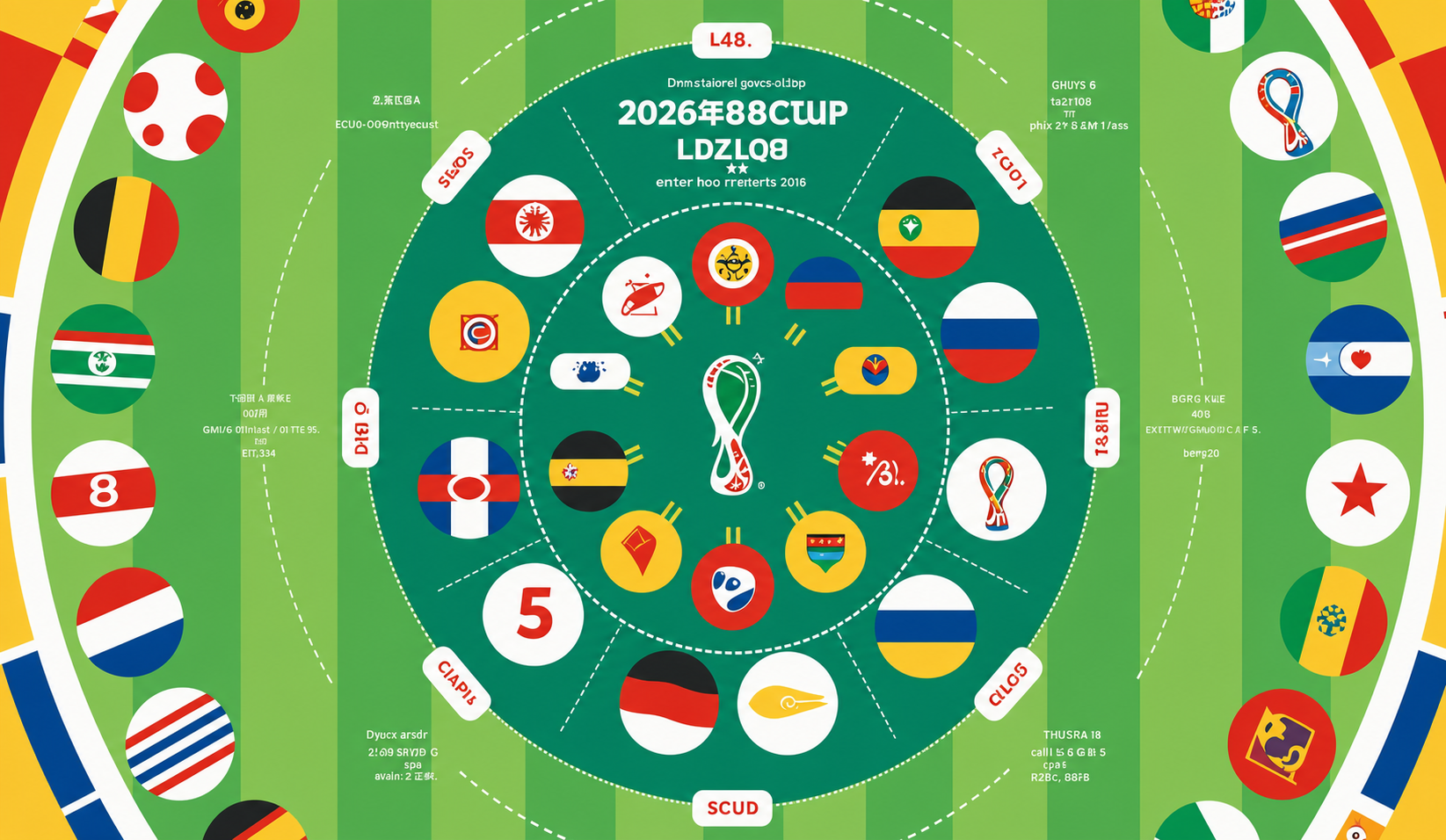 Country map and match planning graphic