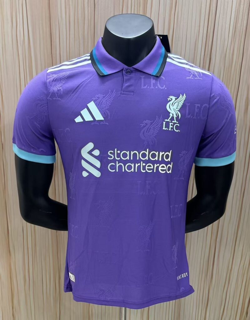 Liverpool Casual Purple Player Jersey
