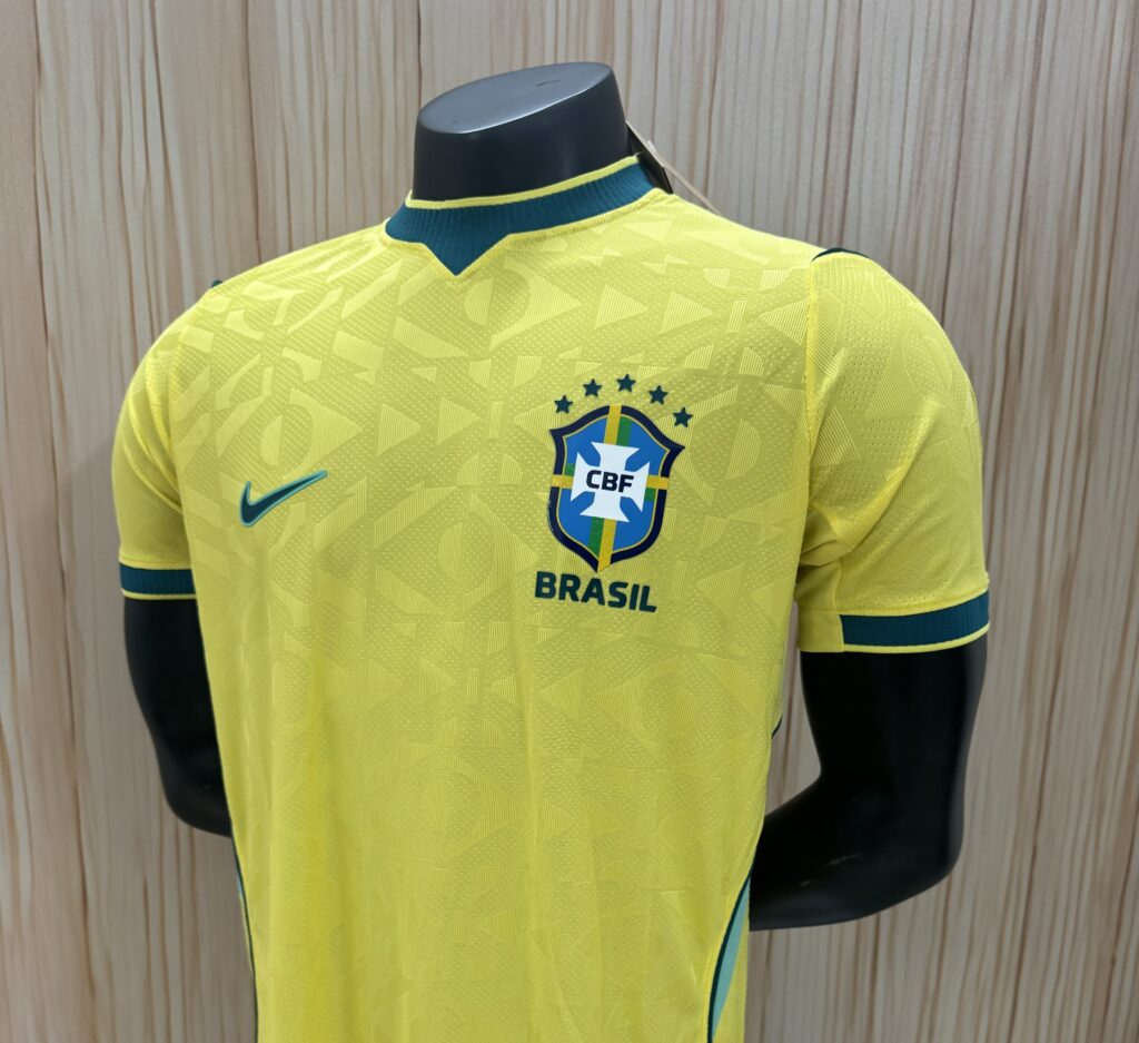 Brazil Home Player Jersey