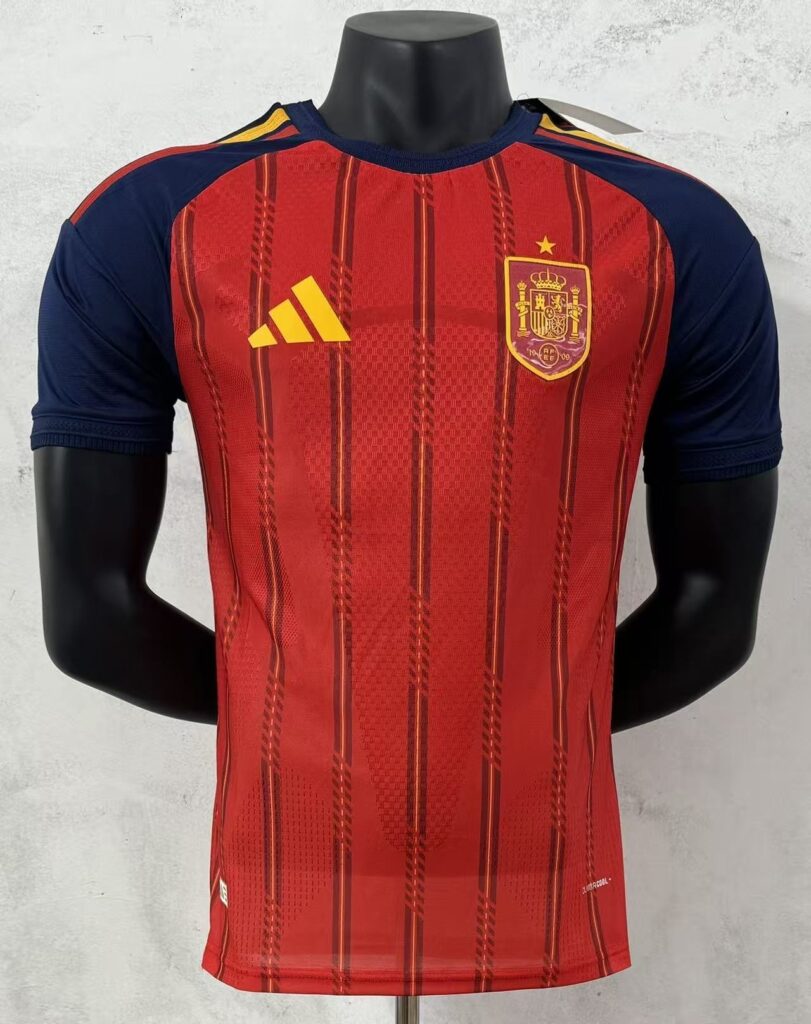 Spain Home Player Jersey