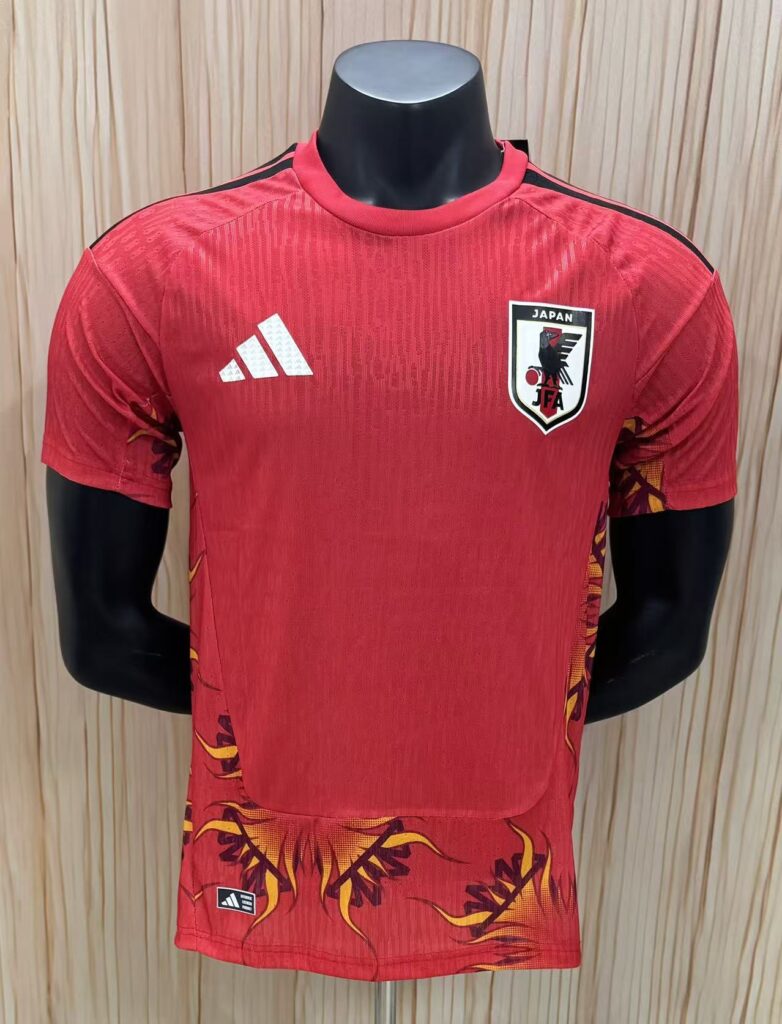 Japan Goalkeeper Red Player Jersey