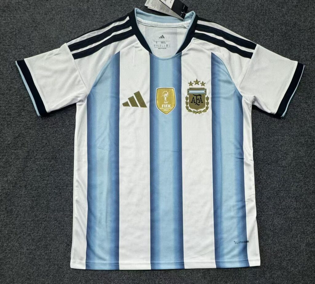 Argentina Home Crest Edition Fan Jersey